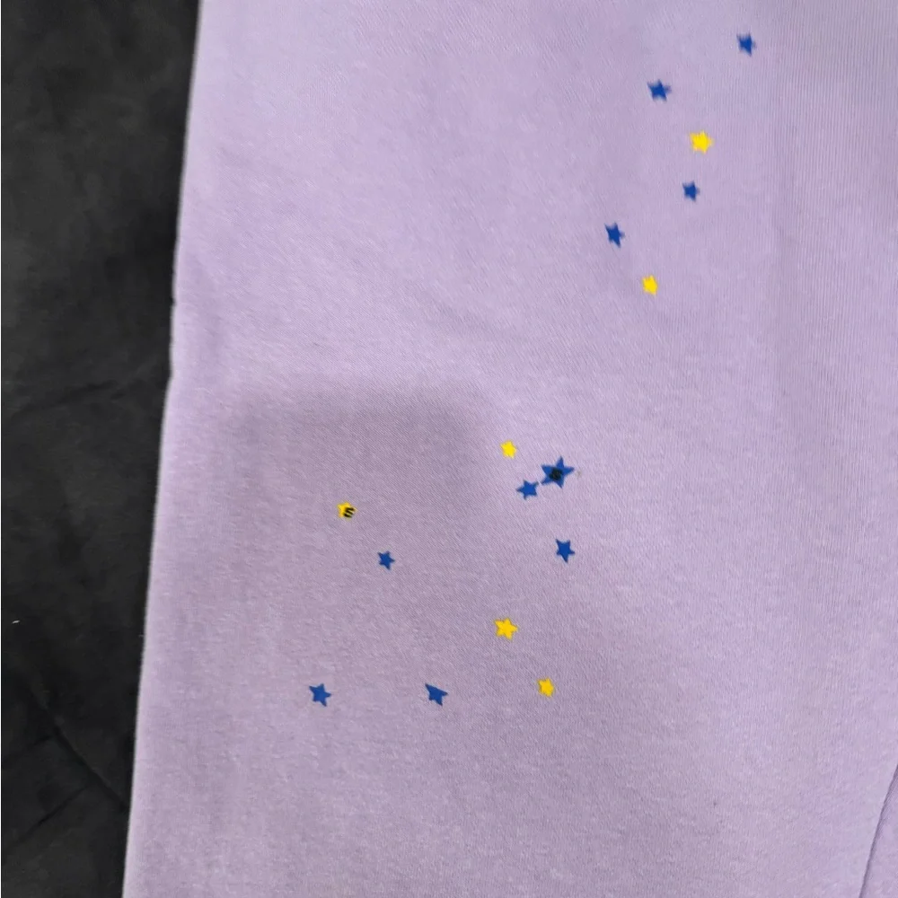 Sp5der Violet Purple Sweatpants authentic - Picture 4 of 14